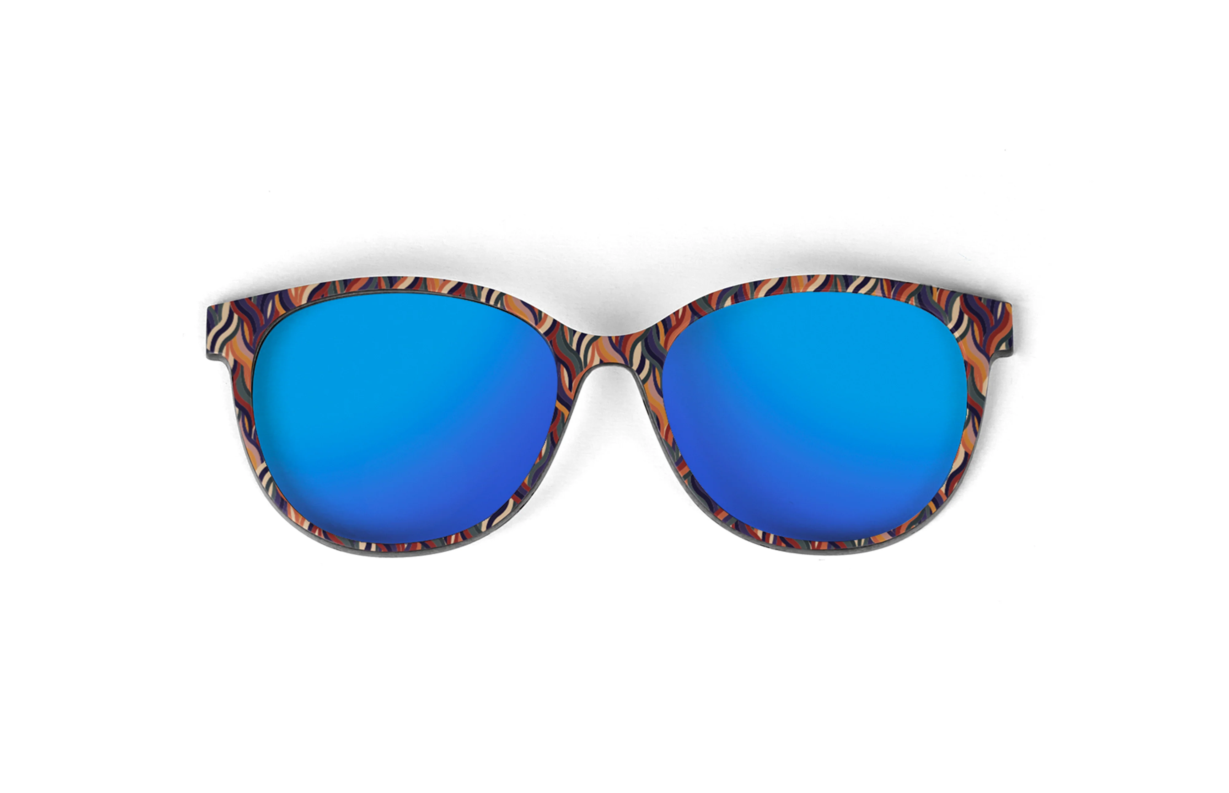 Clip Solar Azul Reflective Polarizado Siena - Image 9
