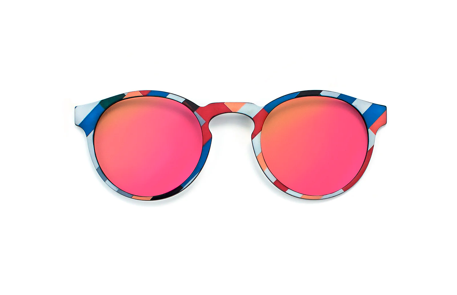 Clip Solar Fucsia Reflective Polarizado Memphis - Image 14