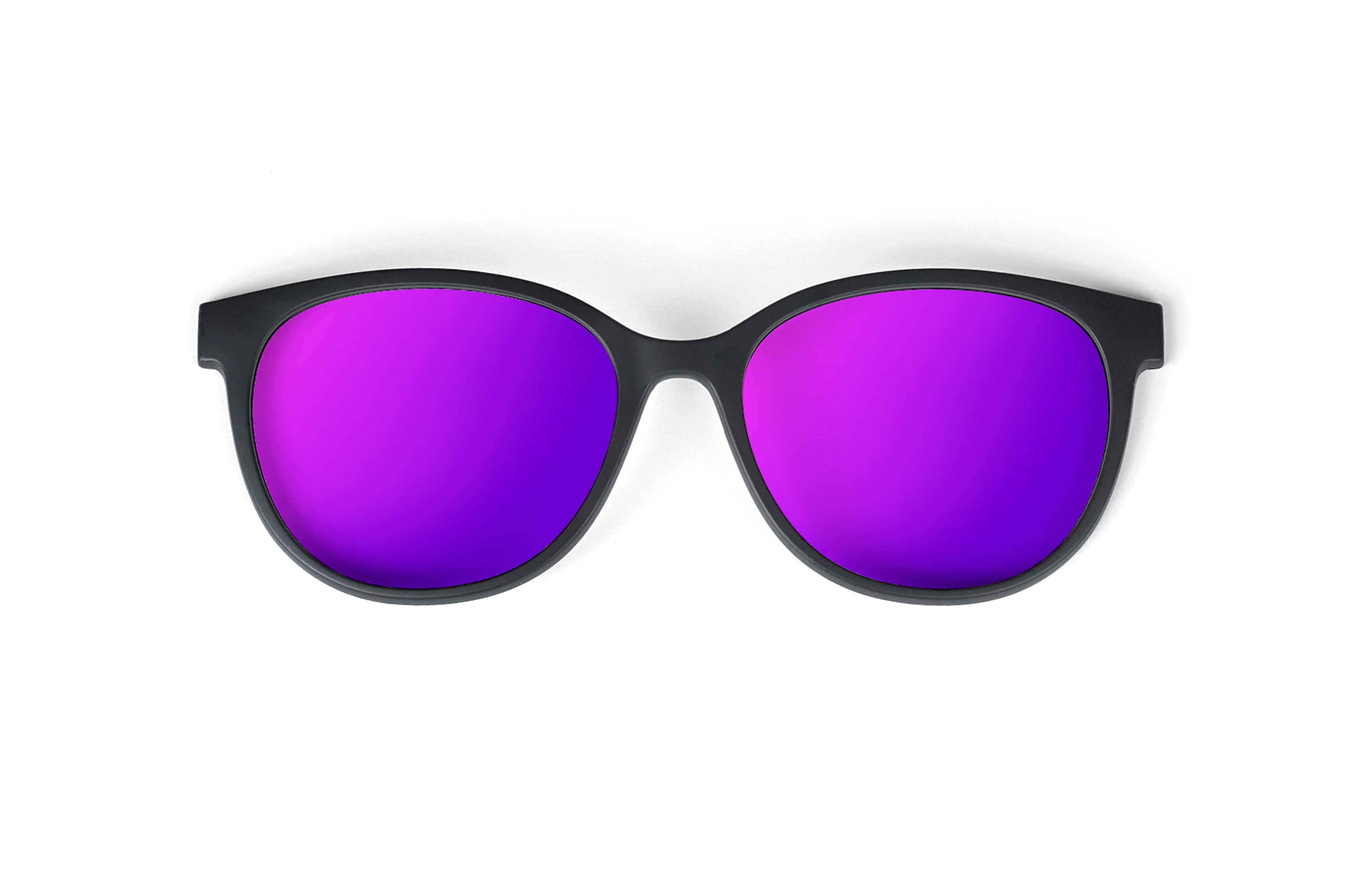 Clip Solar Morado Reflective Polarizado Siena