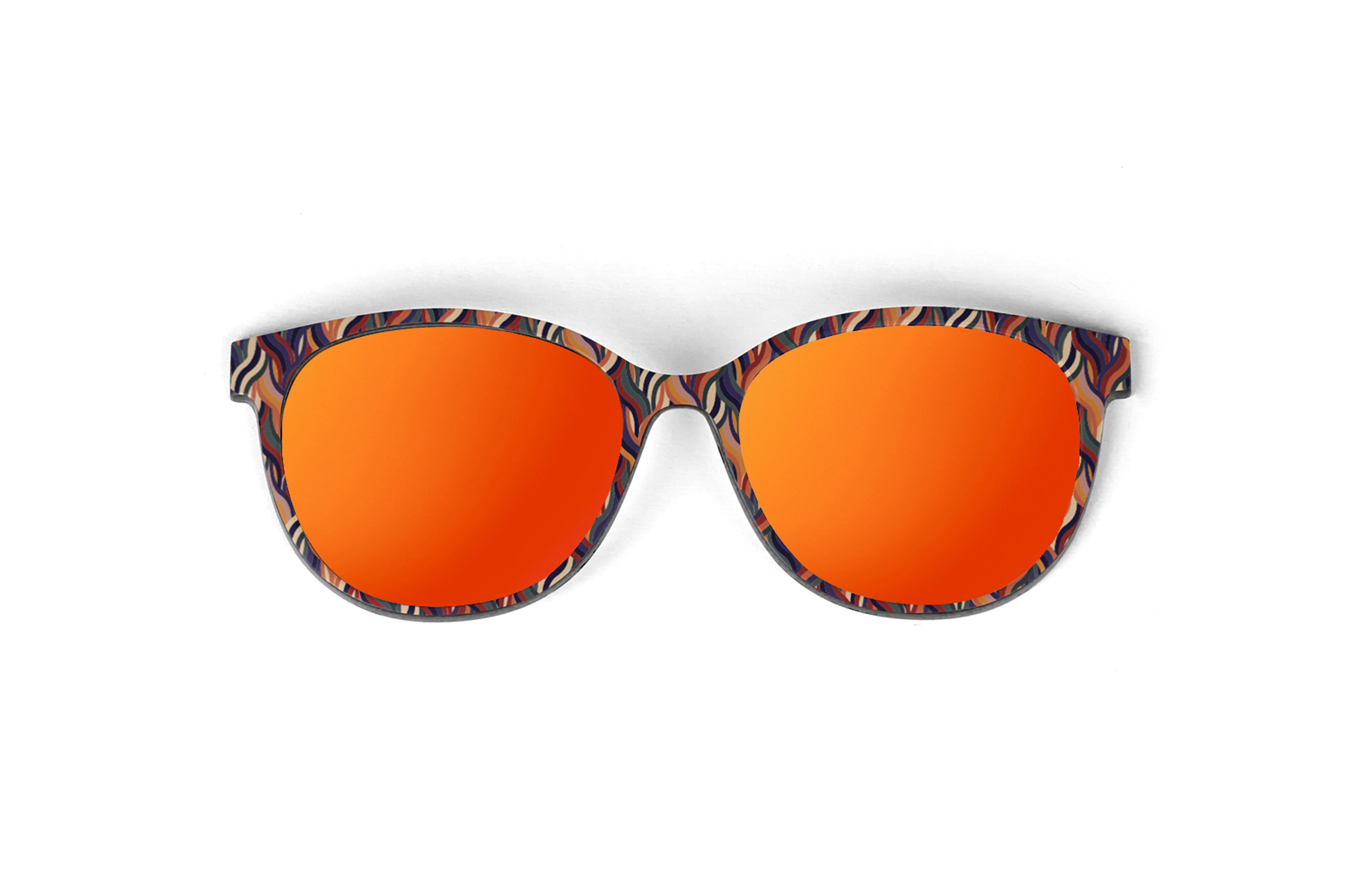 Clip Solar Naranja Reflective Polarizado Siena - Image 11