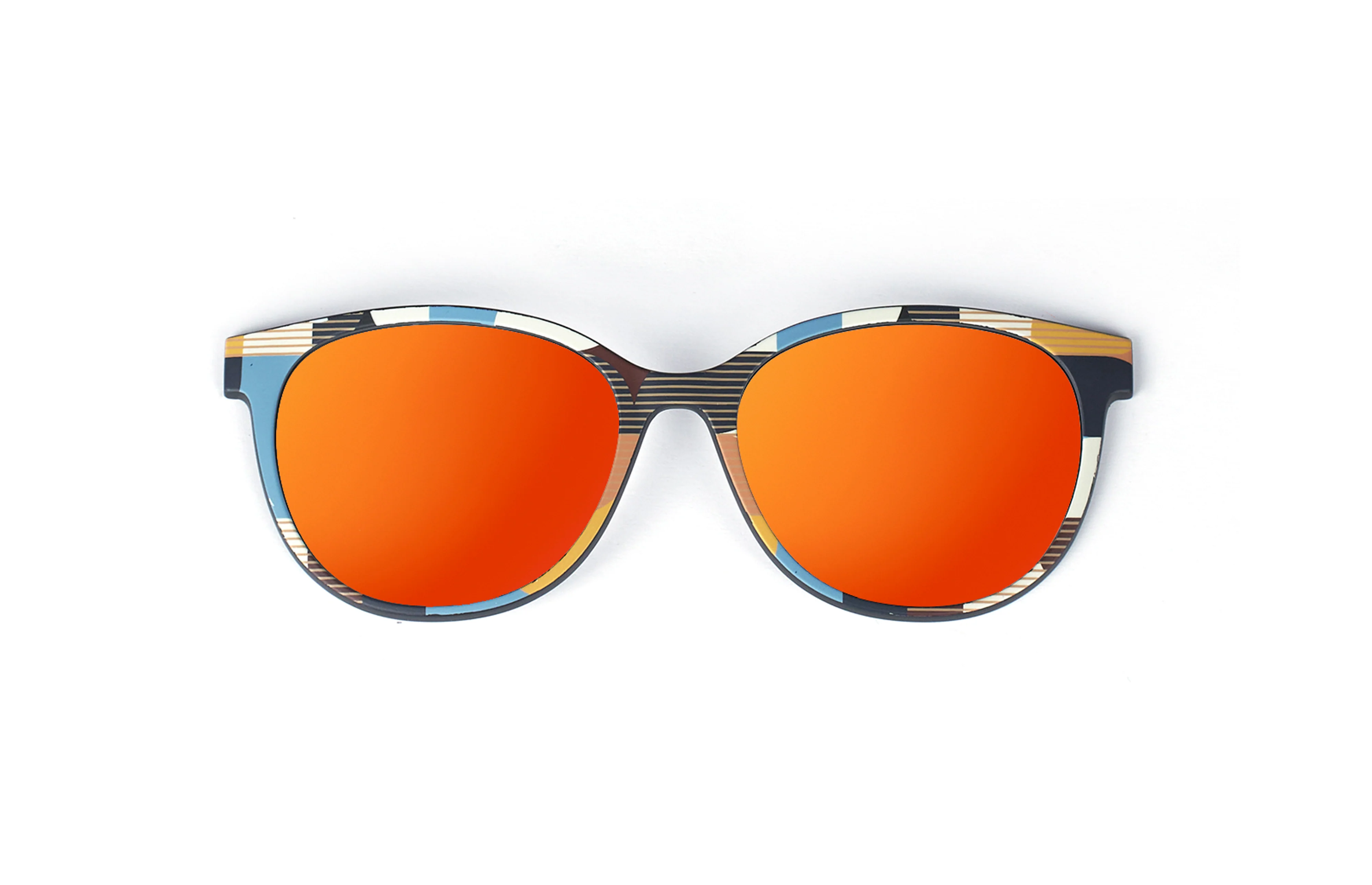 Clip Solar Naranja Reflective Polarizado Siena - Image 22