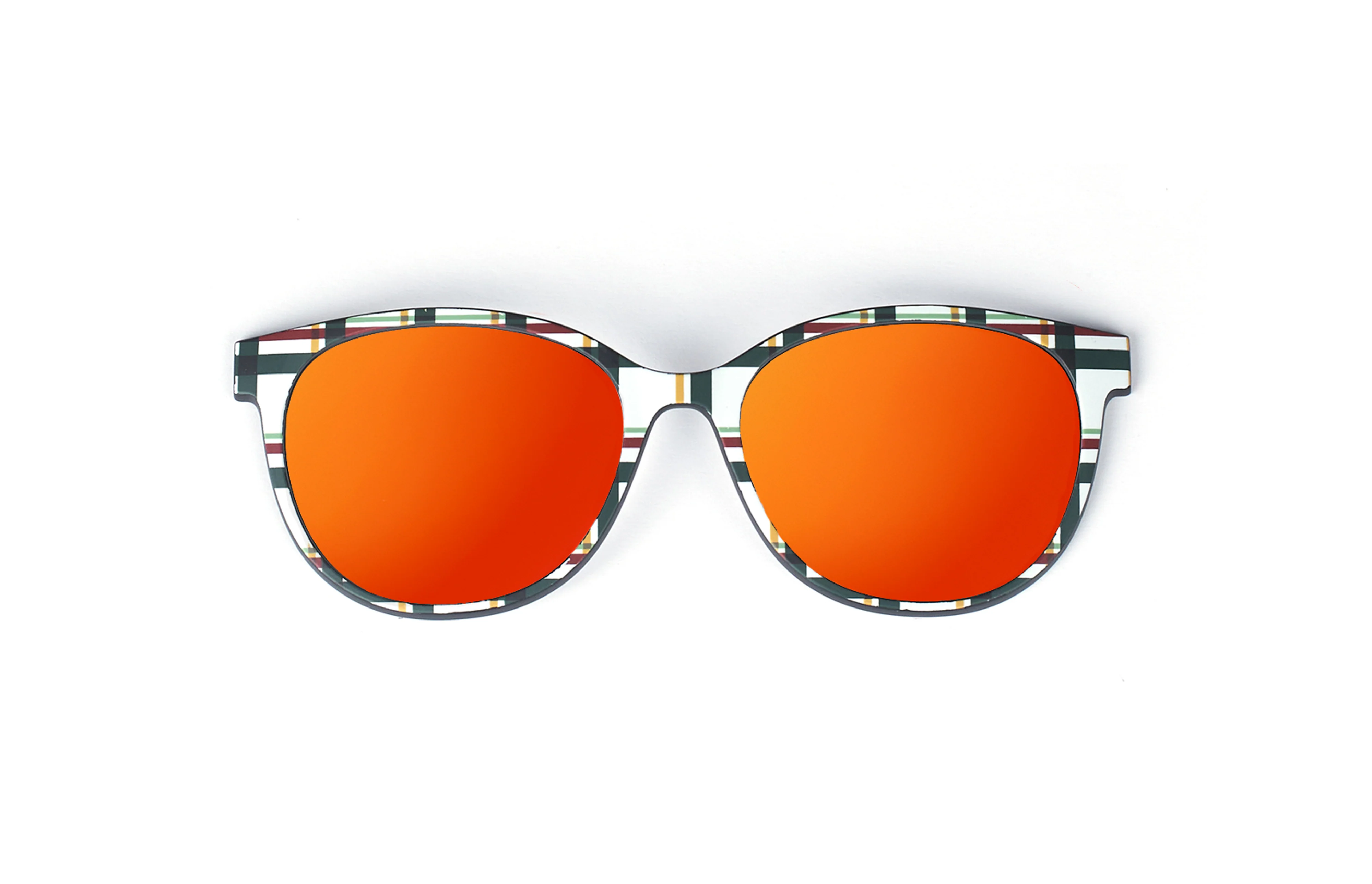 Clip Solar Naranja Reflective Polarizado Siena - Image 9